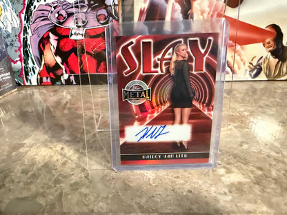 Hailey Van Lith 2026 Leaf Metal Women Of Sport Slay Auto Red /3