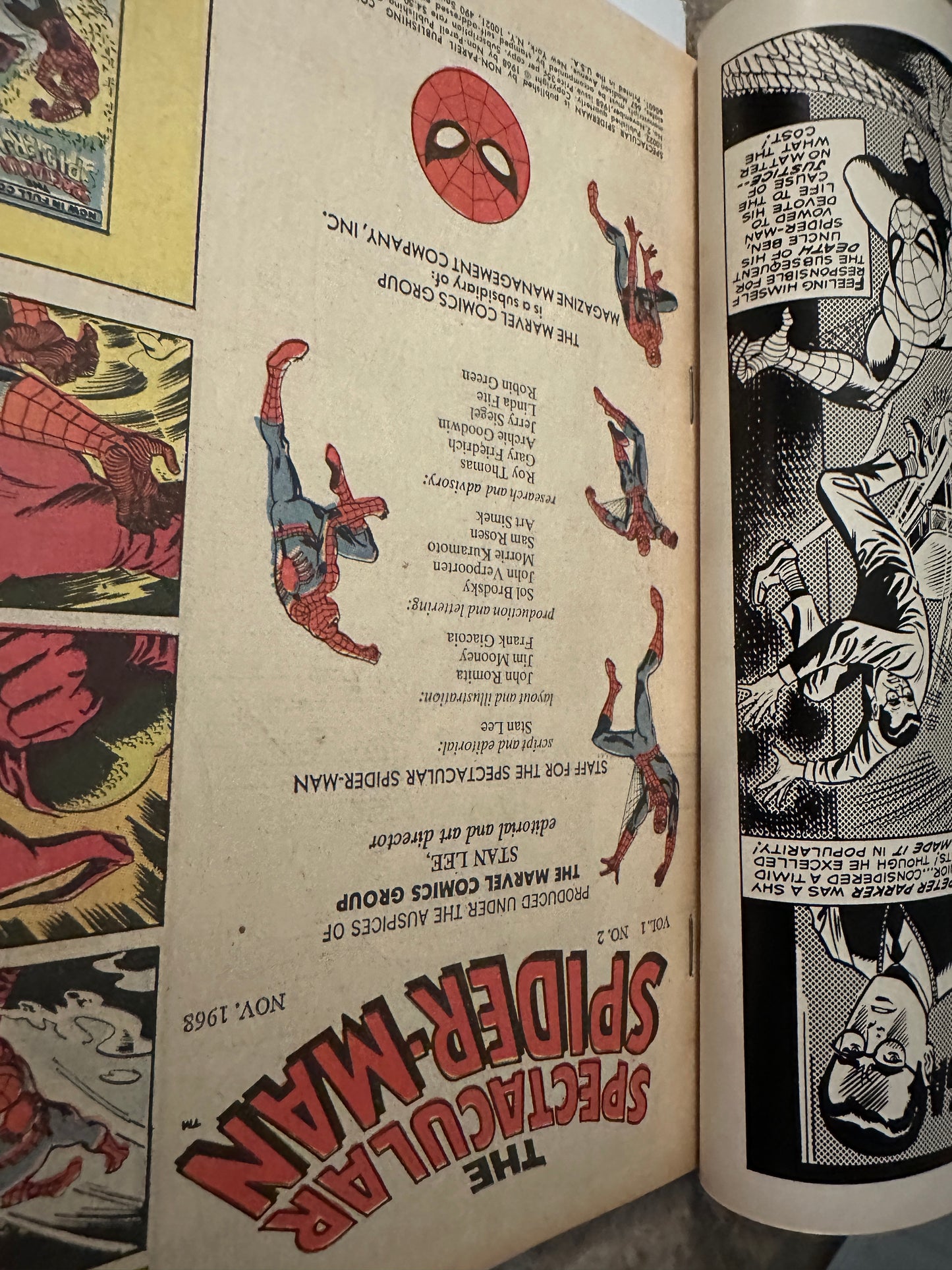 Spectacular Spider-Man #2 VF 8.0 (Marvel Comics 1968)