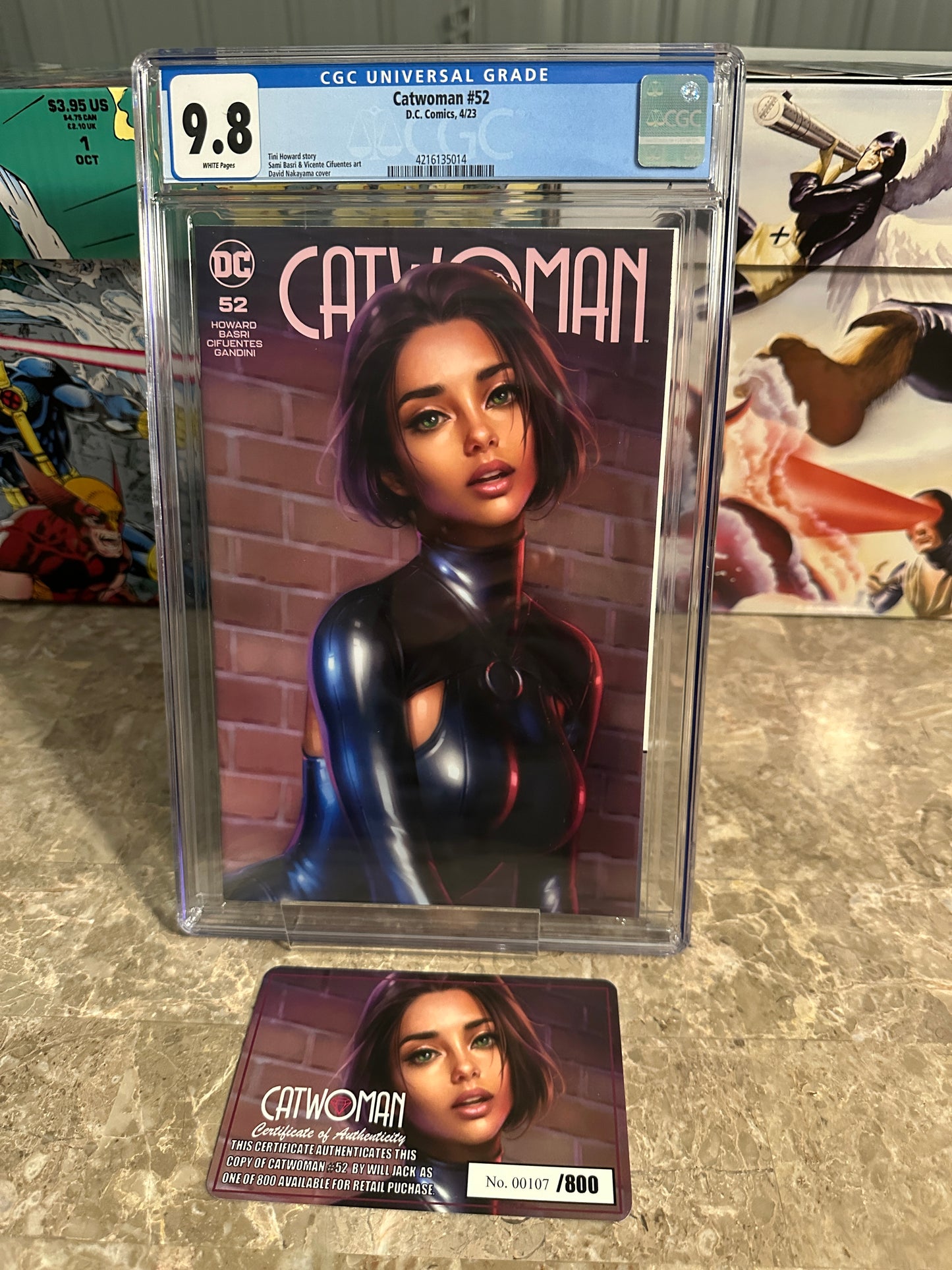 Catwoman #52 CGC 9.8 Will Jack KRS Comics Edition (2023 DC) - w/ COA