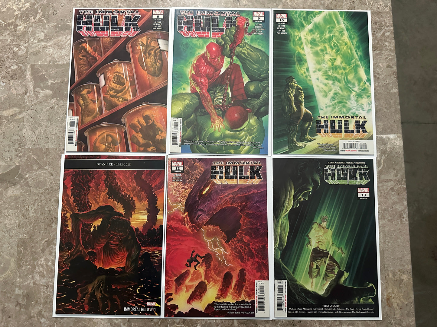 Immortal Hulk #0-50 + Extras High Grade (2018 Marvel Comics)