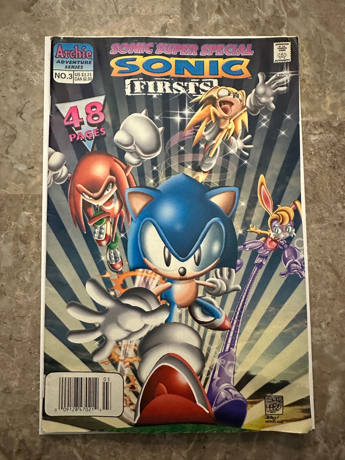 Sonic Super Special #3 Newsstand VG- 3.5 (Archie 1997)