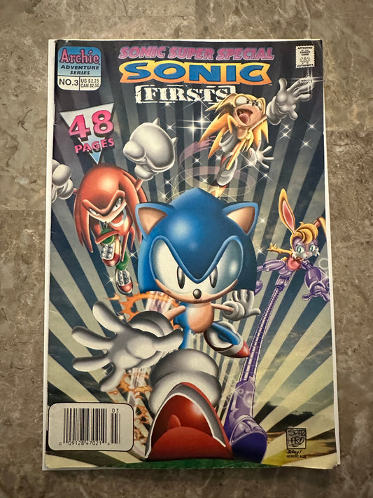Sonic Super Special #3 Newsstand VG- 3.5 (Archie 1997)
