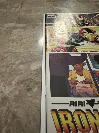 Ironheart #2 2nd Printing NM 9.4-9.6 (Marvel 2019) - Vecchio Cover, Low Pop