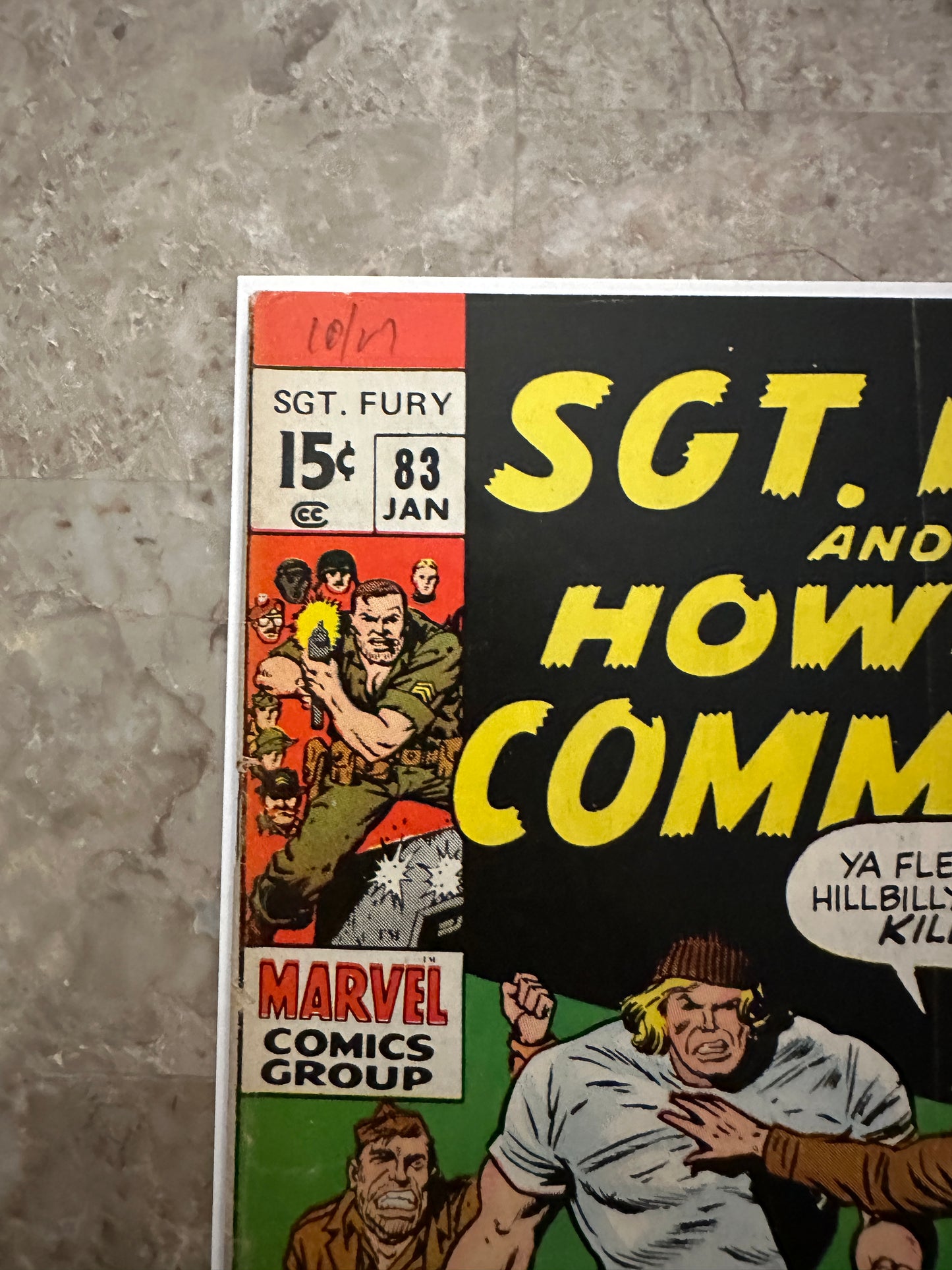 Sgt Fury #83 VG/FN 5.0 (Marvel Comics 1971)