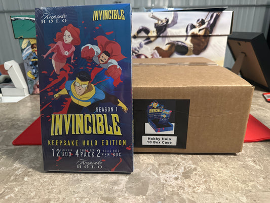 2025 Keepsake Invincible Season 1 Holo Hobby 10-box Case