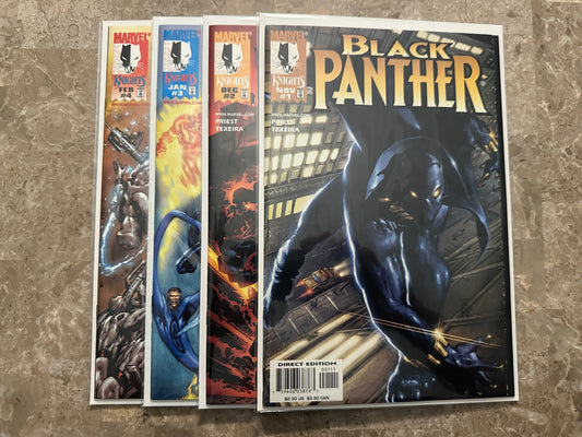 Black Panther #1-4 Starter Set Very High Grade (Marvel Comics 1998)