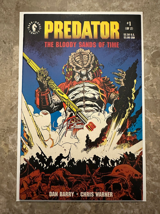 Predator The Bloody Sands of Time #1 NM 9.4-9.8 (1992 Dark Horse)
