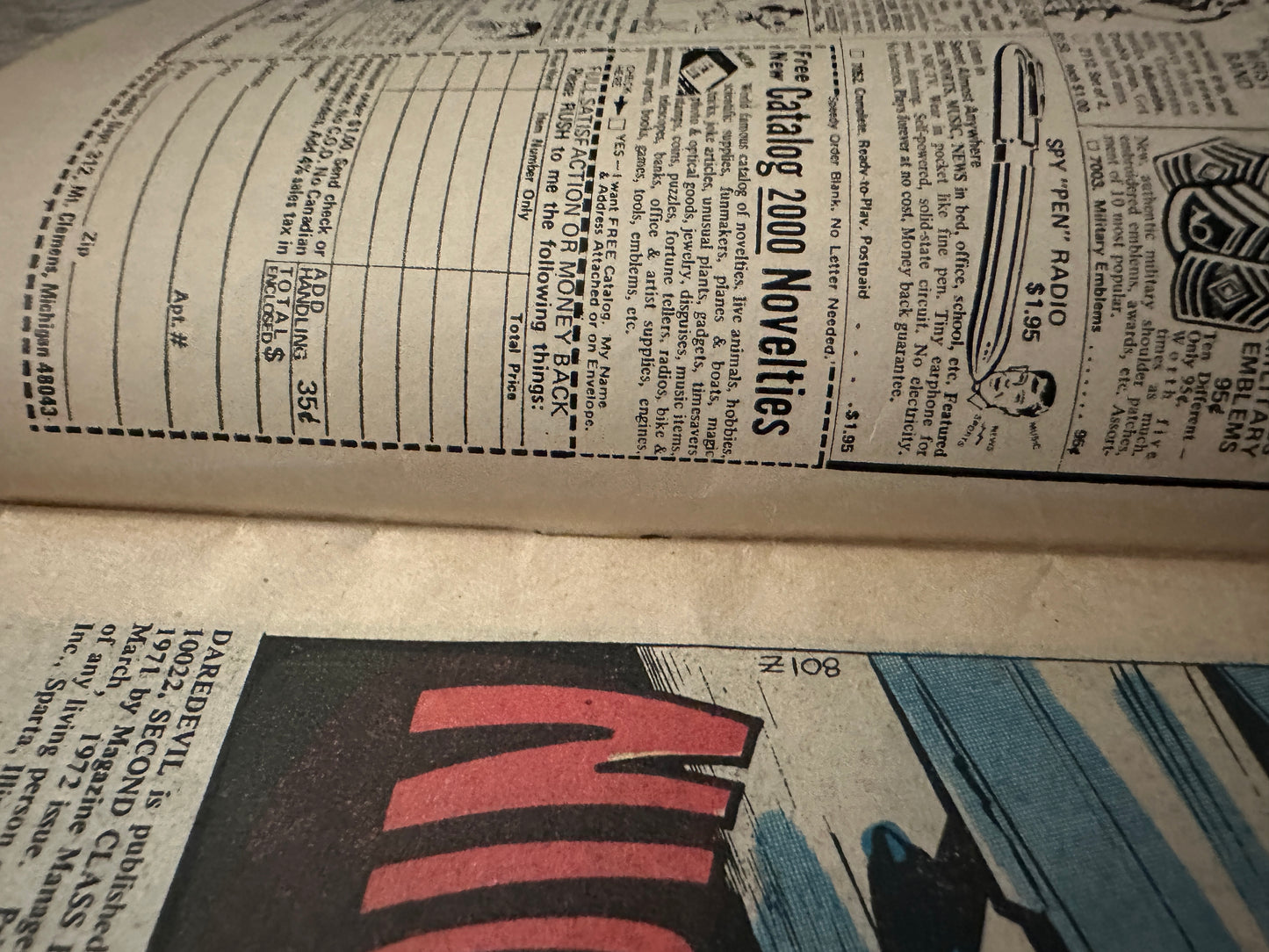 Daredevil #85 VG/FN 5.0 (1972 Marvel)