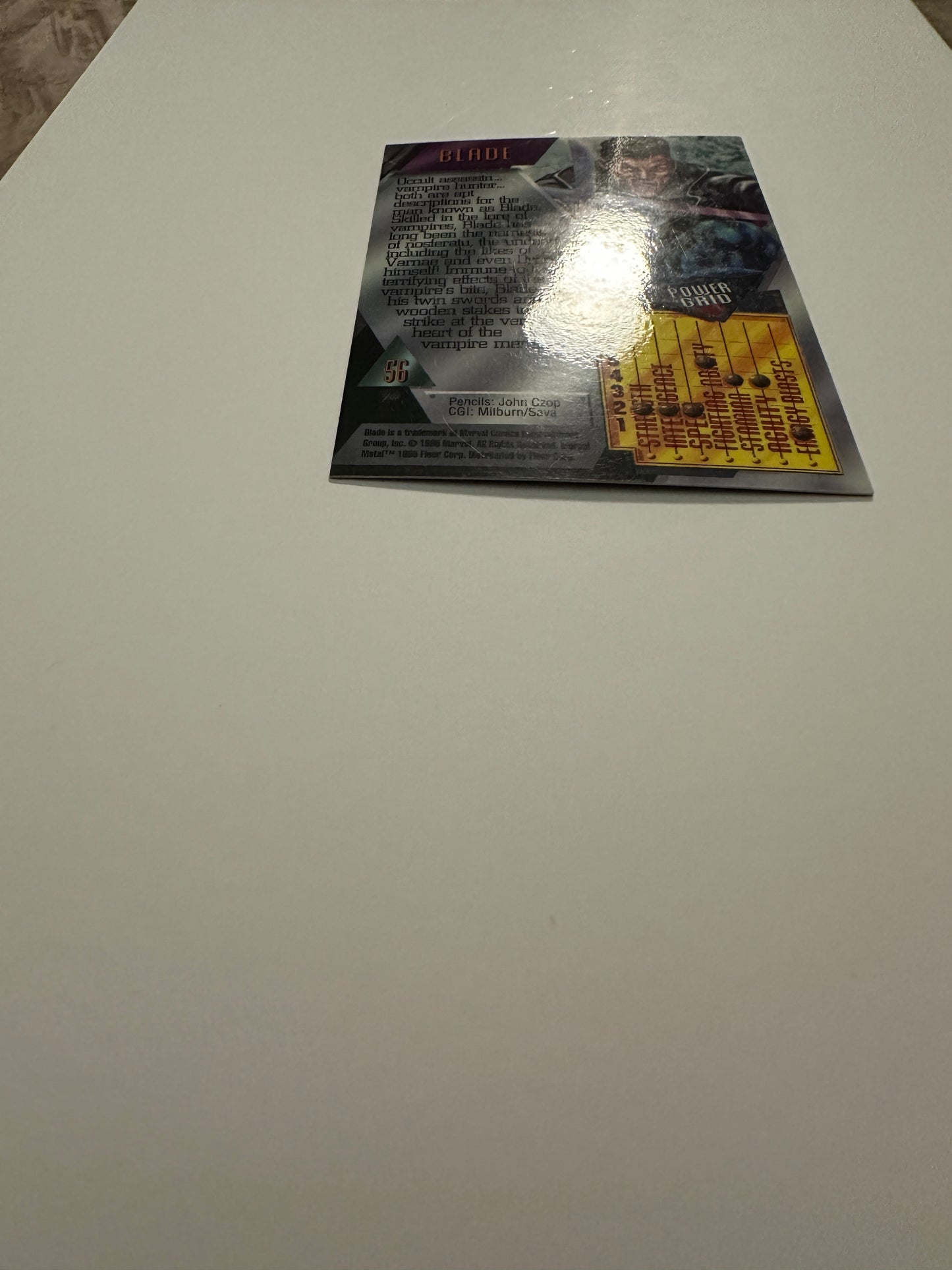 Blade #56 (1995 Marvel Metal) - High grade