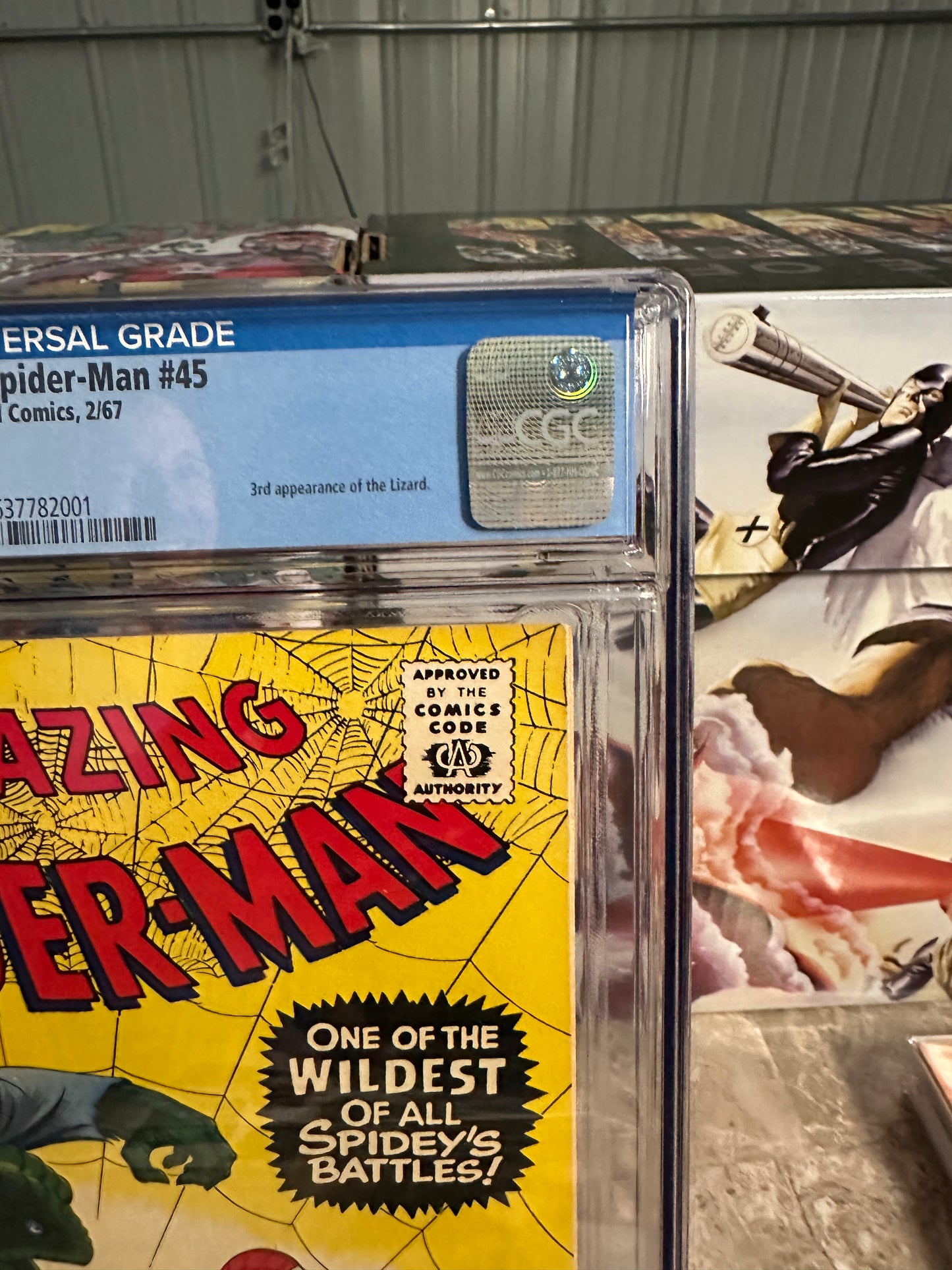 Amazing Spider-Man #45 CGC 9.6 (1966 Marvel) - Brand New Case