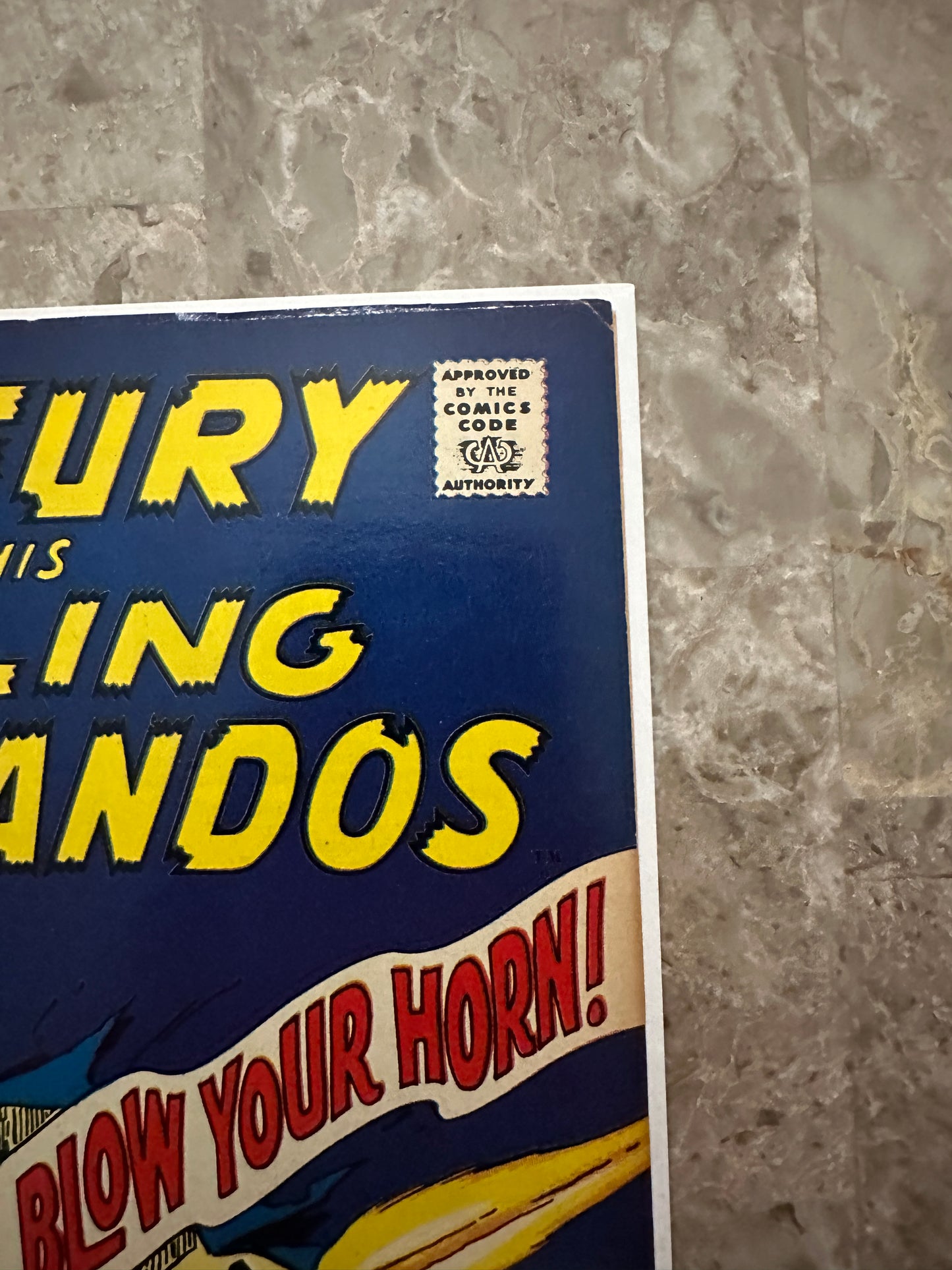 Sgt Fury #56 FN- 5.5 (Marvel Comics 1968)