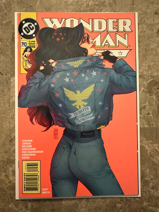 Wonder Woman #793 Bartel Variant Cover NM+ 9.6-9.8 (2023 DC)
