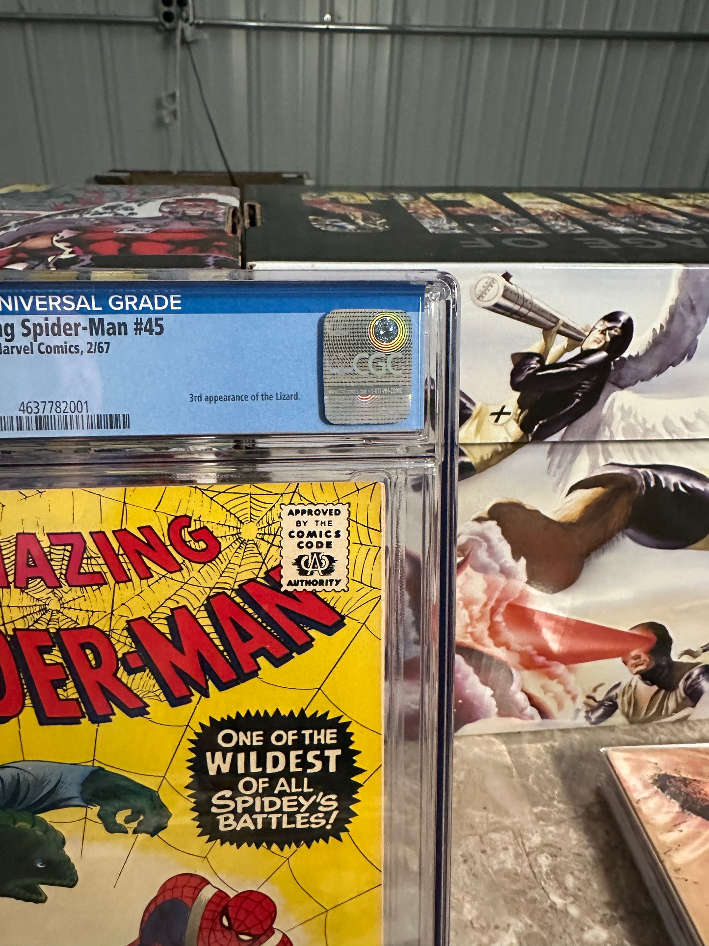 Amazing Spider-Man #45 CGC 9.6 (1966 Marvel) - Brand New Case