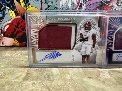 Omarion Hampton Mitchell Bhayshul Tuten McClellan RPA Lot 2025 Leaf Trinity RC
