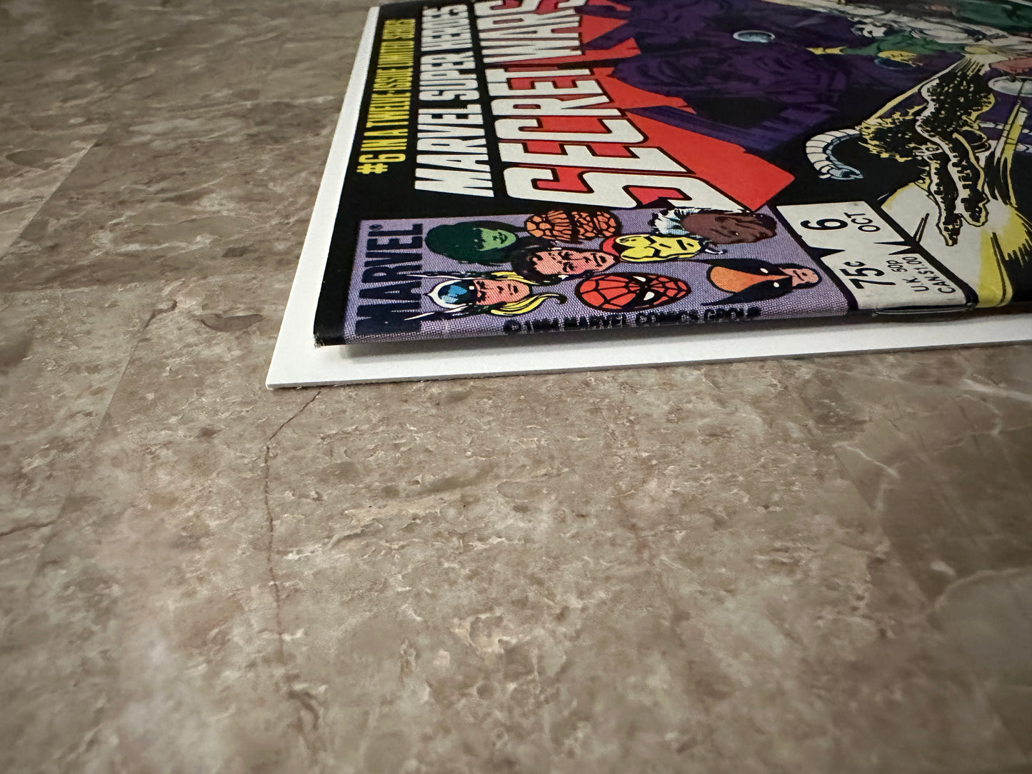 Marvel Super Heroes: Secret Wars #6 VF- 7.5 (Marvel Comics 1984)