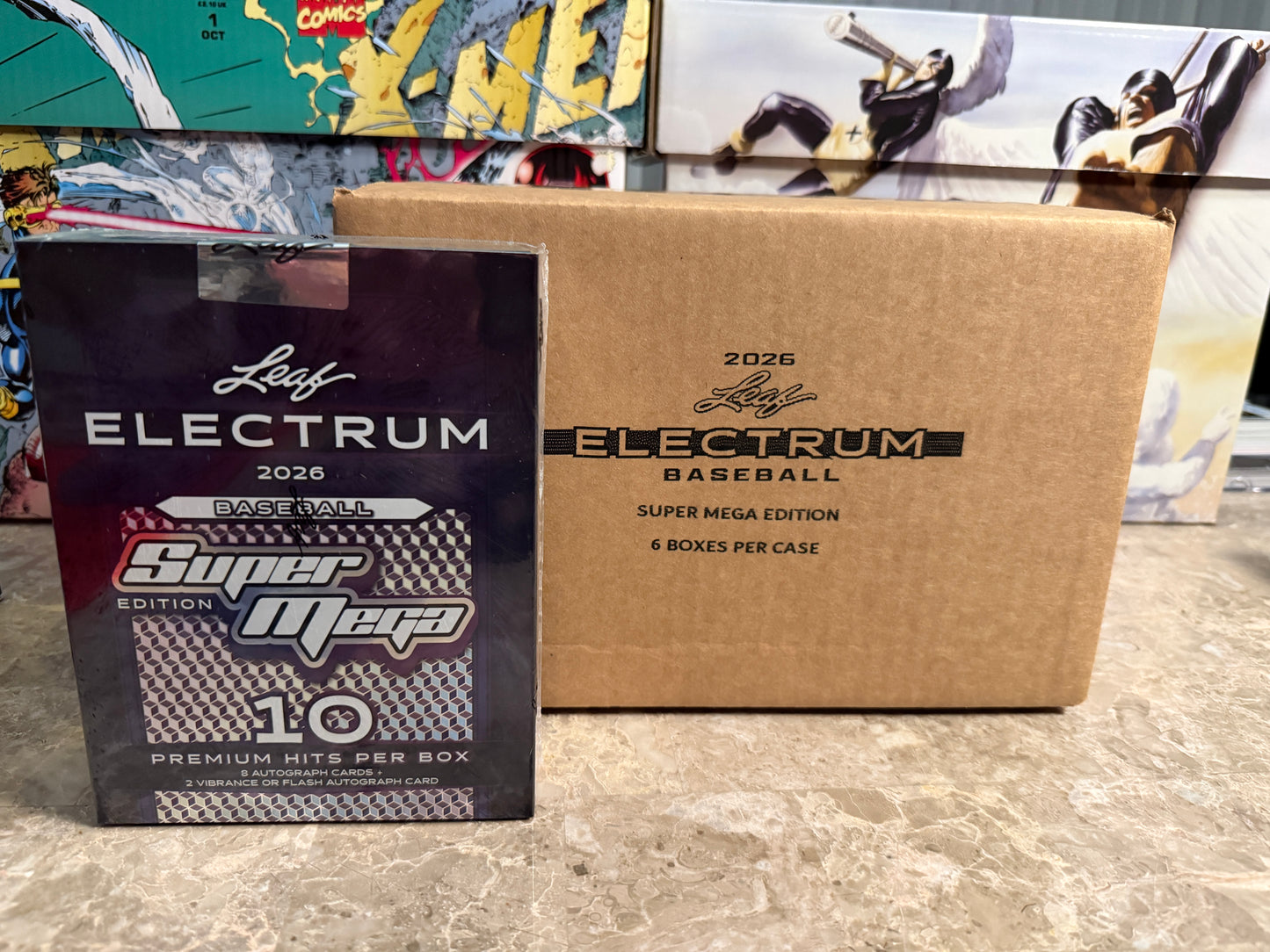 2026 Leaf Electrum Baseball SUPER MEGA 6-Box Sealed Case