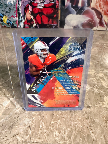 2026 Leaf Metal Kyron Drones Auto Metal X Black Shimmer 1/1