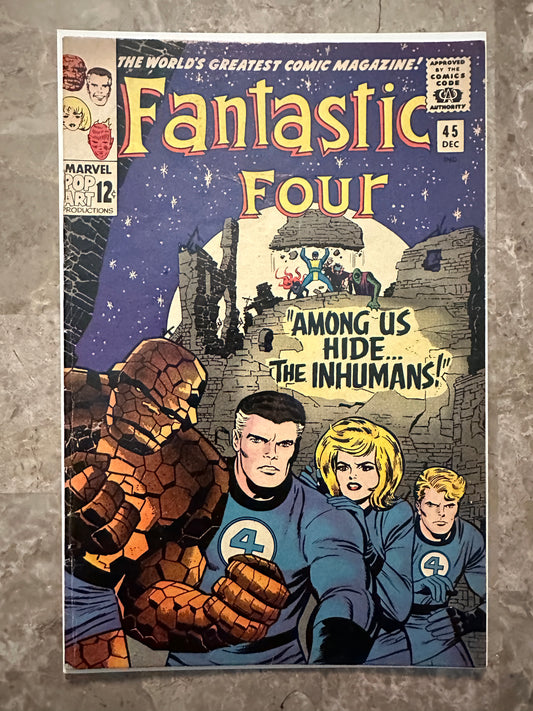 Fantastic Four #45 FN 6.0 (1965 Marvel)