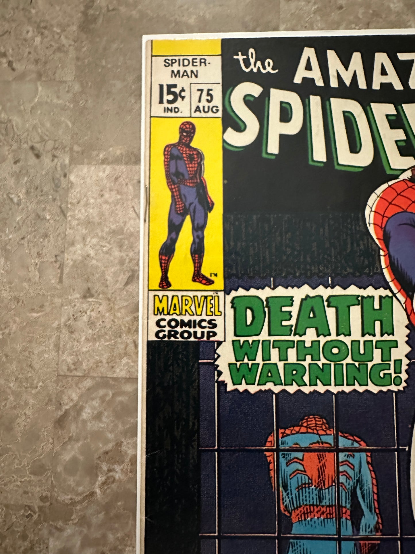 Amazing Spider-Man #75 FN- 5.5 (Marvel Comics 1969) - Beautiful copy for grade