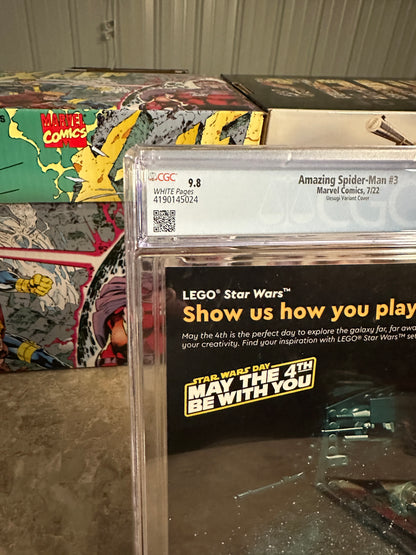 Amazing Spider-Man #3 CGC 9.8 Uesugi Variant (2022  Marvel)