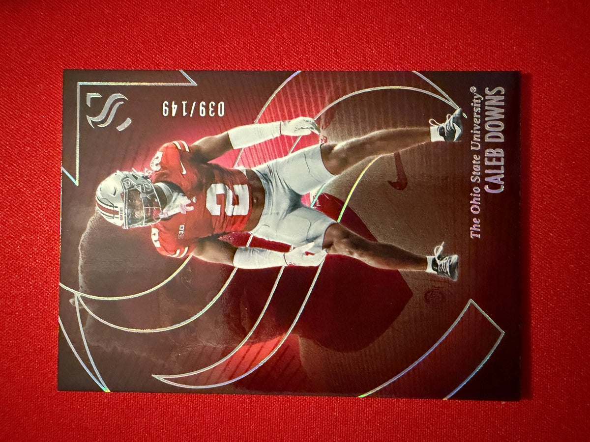 Caleb Downs 2025 Panini Silhouette Football Base Silver /149 #27