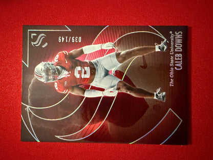 Caleb Downs 2025 Panini Silhouette Football Base Silver /149 #27