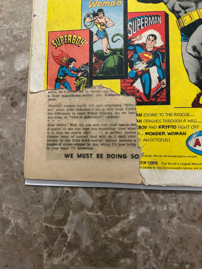 Justice League of America #44 G+ 2.5 (1965 DC Comics)