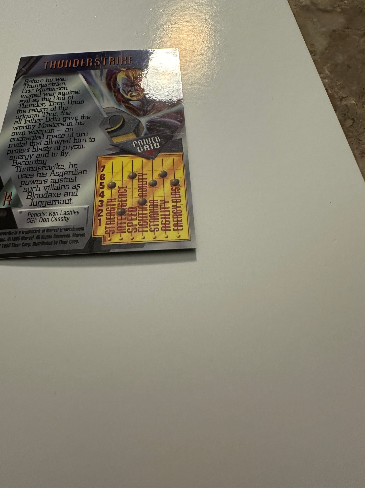 Thunderstrike #14 (1995 Marvel Metal) - High grade