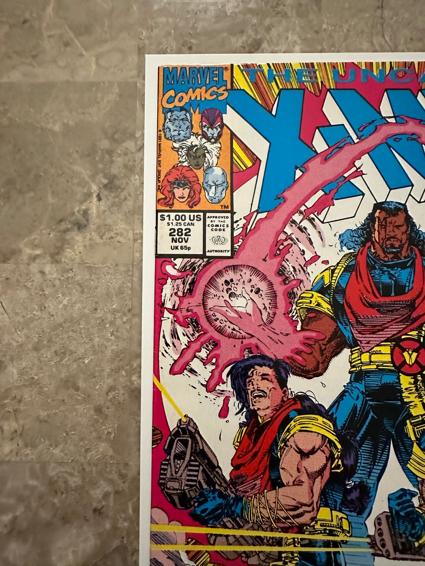 Uncanny X-Men #282 FN+ 6.5 (1991 Marvel Comics) - Appears High Grade