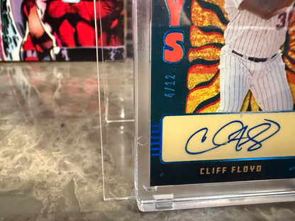 Cliff Floyd 2026 Leaf Seasons In The Sun Summer Days Auto Platinum /12