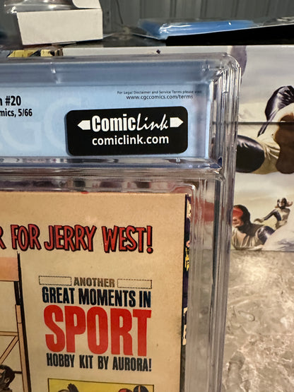 X-Men #20 CGC 6.0 (Marvel 1966)