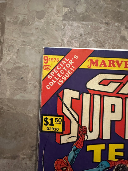 Marvel Treasury Edition #9 FN- 5.5 (1976 Marvel) - Nice copy