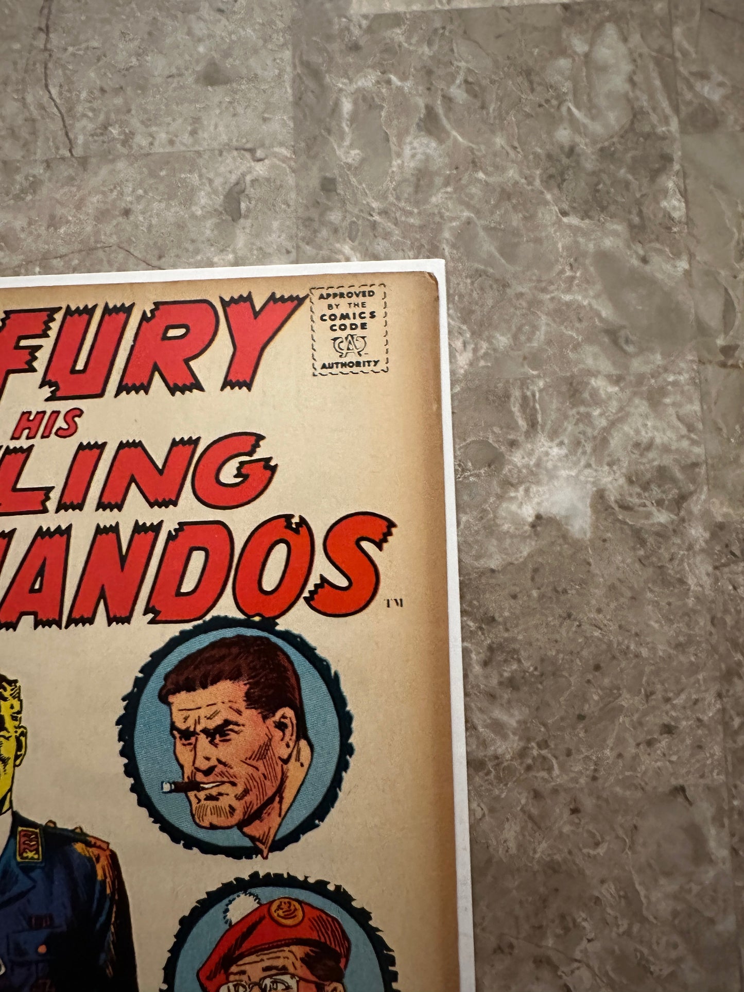 Sgt Fury #65 FN- 5.5 (Marvel Comics 1969) - Higher Grade with tanning