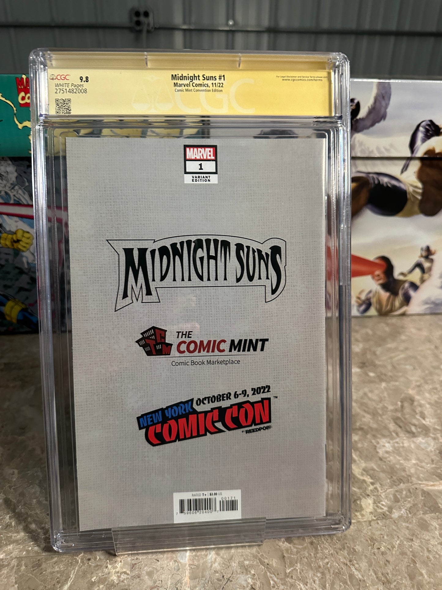 Midnight Suns #1 CGC 9.8 Comic Mint Convention SS Inhyuk Lee (2022 Marvel)