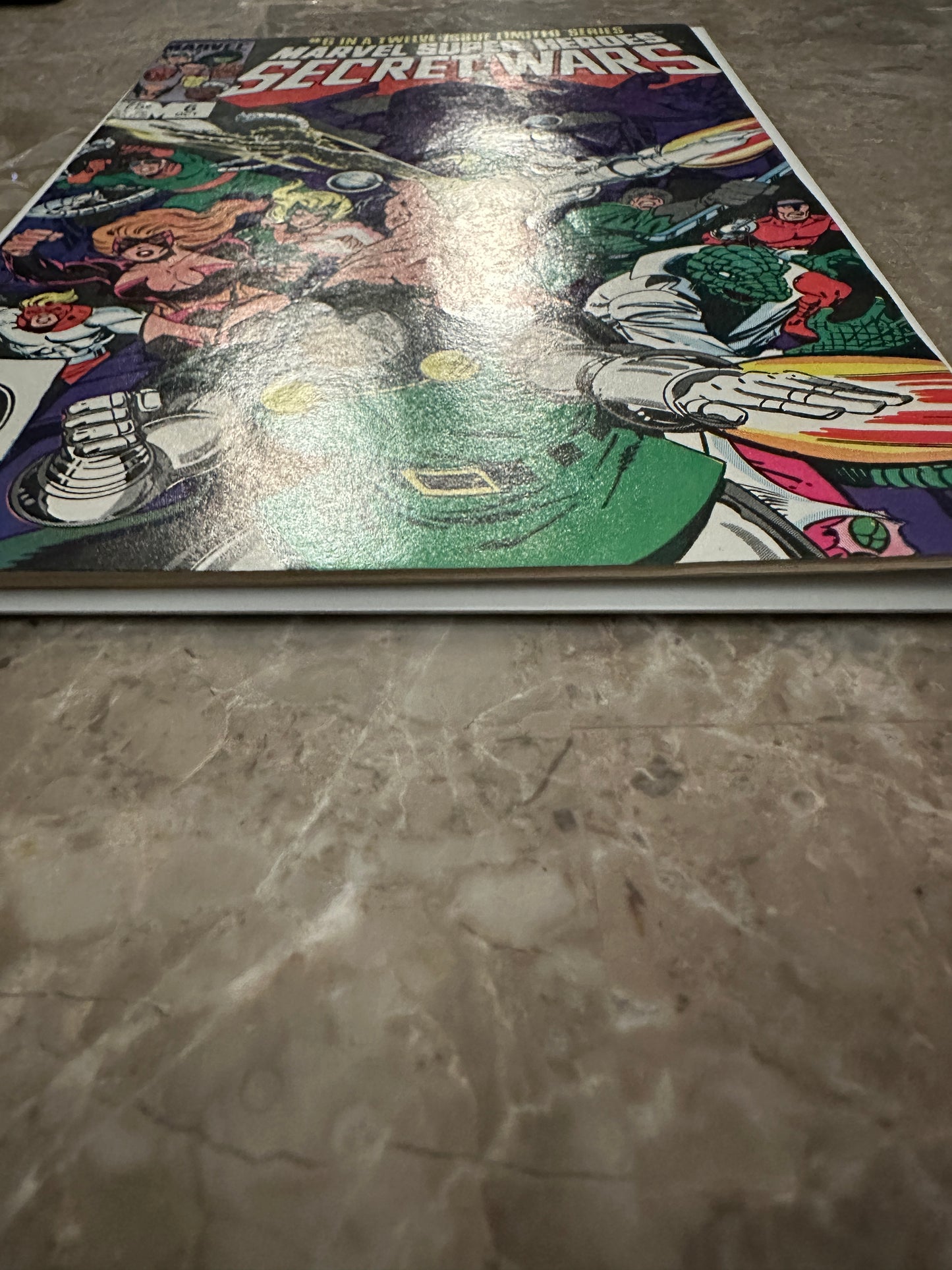 Marvel Super Heroes: Secret Wars #6 VF- 7.5 (Marvel Comics 1984)