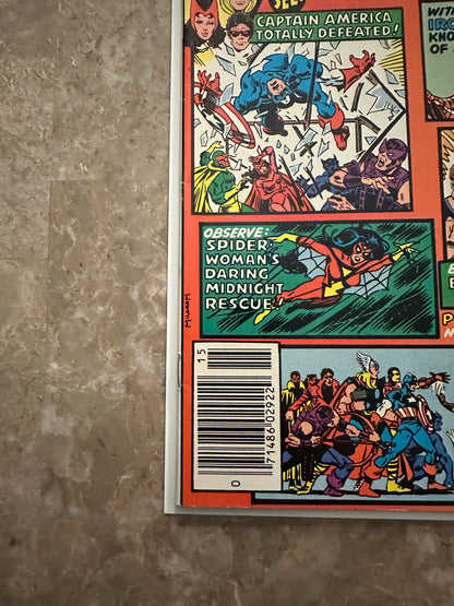 Avengers Annual #10 Newsstand VF- 7.5 (Marvel Comics 1981) - Unpressed