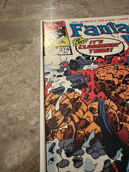 Fantastic Four #274 High Grade VF+ 8.5 (1985 Marvel) - Very high grade