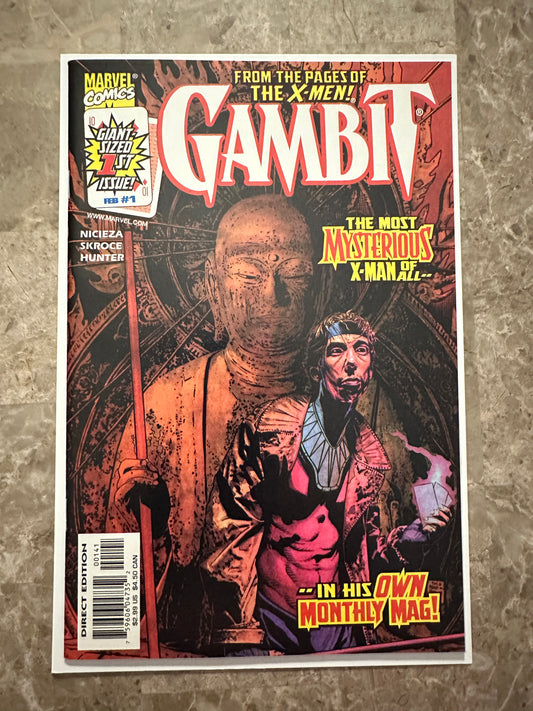 Gambit #1 Cover E VF+ 8.5 (Marvel 1999) - Appears NM