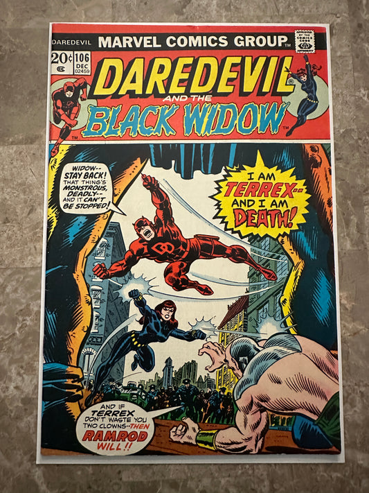 Daredevil #106 FN/VF 7.0 (1973 Marvel)