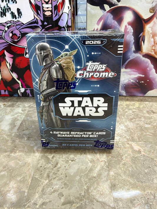 2026 Topps Chrome Star Wars Value Box