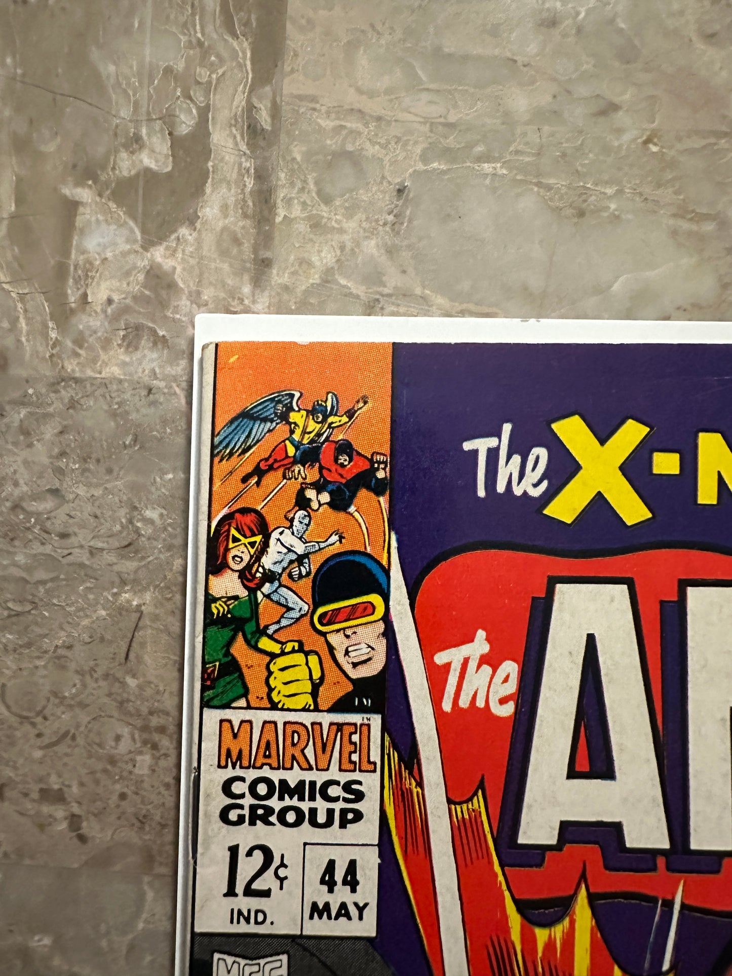 X-Men #44 FN- 5.5-6.0 (1968 Marvel Comics)