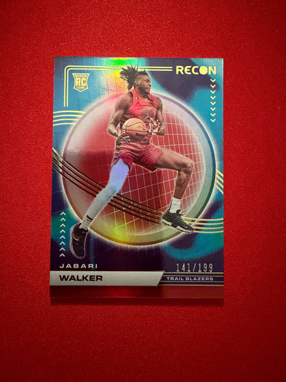 Jabari Walker 2022-23 Panini Recon Basketball RC /199 #248