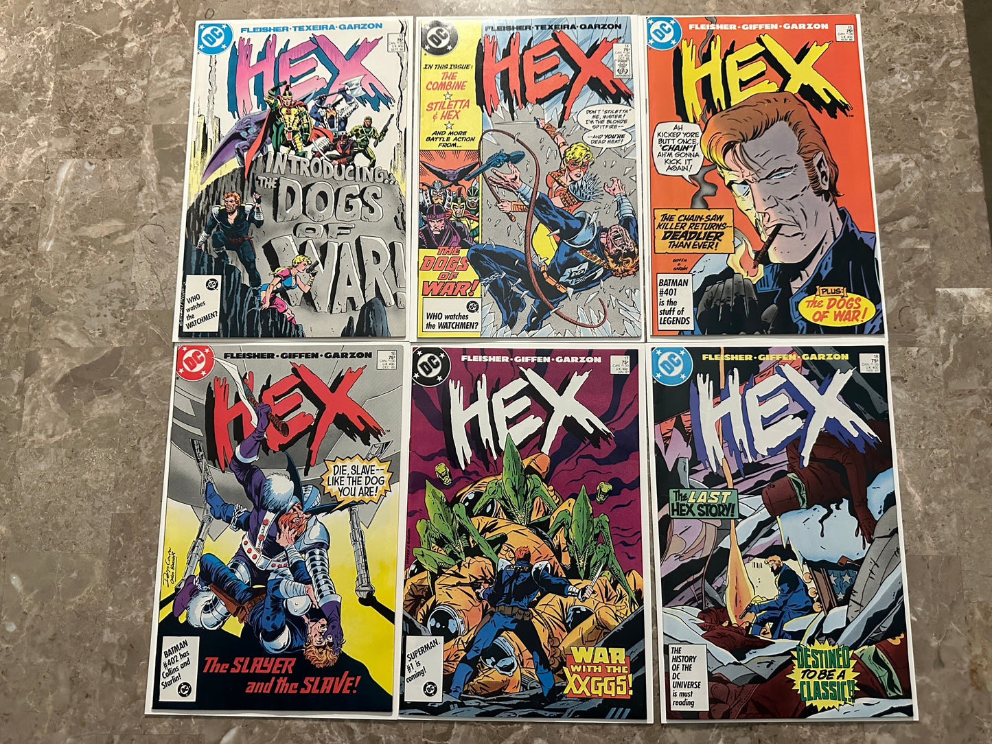Hex #1-18 Full Set Mid Grade (DC Comics 1985)