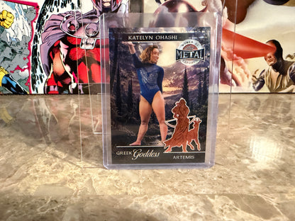 Katelyn Ohashi 2026 Leaf Metal Women of Sport Greek Goddess Super Circles 1/1