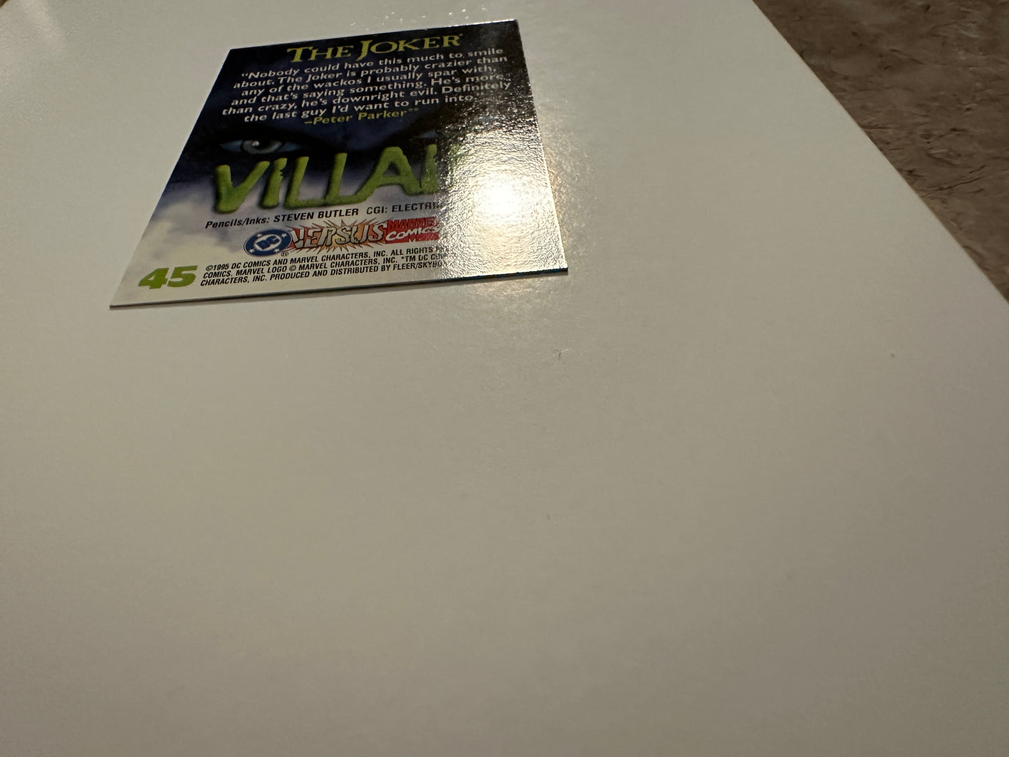 The Joker #45 (1995 Fleer DC vs. Marvel) - High grade