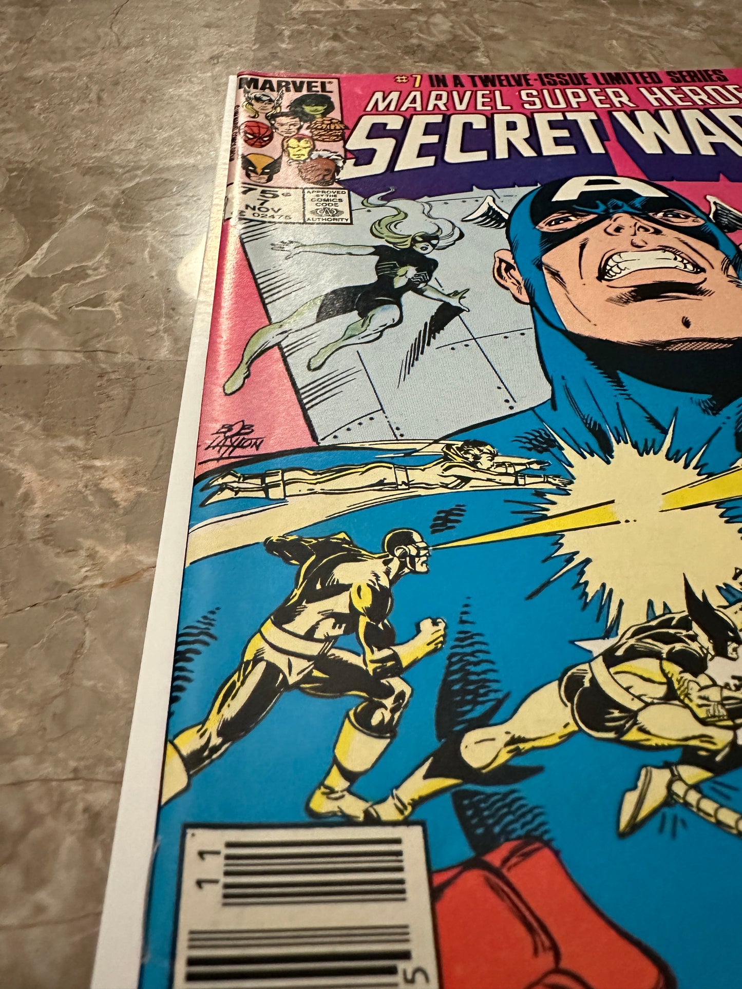 Marvel Super Heroes: Secret Wars #7 Newsstand FN+ 6.5 (Marvel Comics 1984)