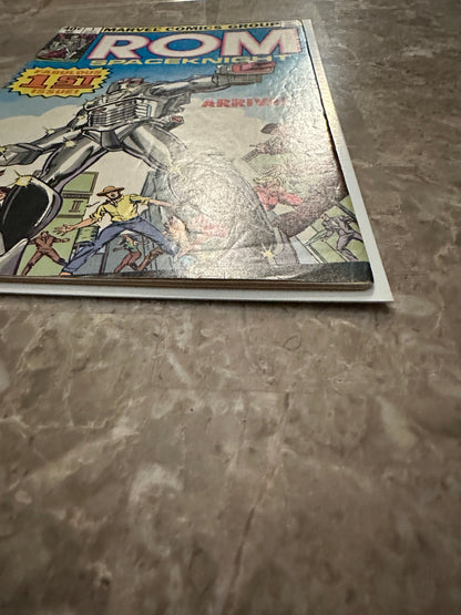 Rom #1-75, Annual #1-4 Near Full Run Lot of 73 - 70 Newsstands, New Bags and Boards
