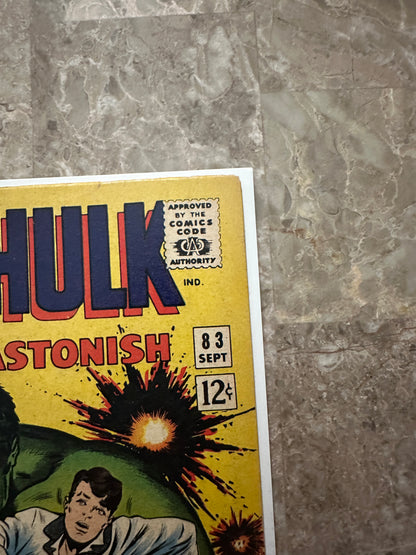 Tales to Astonish #83 VG- 3.5 (1966 Marvel)