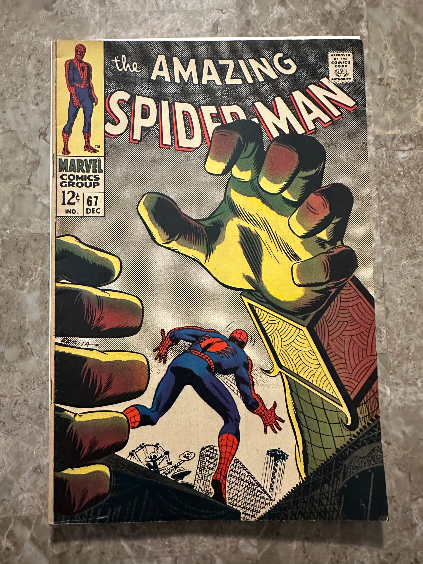 Amazing Spider-Man #67 FN 6.0 (1968 Marvel Comics)