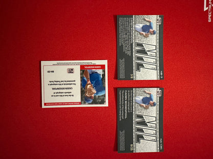 2026 Leaf Pro Set Caden Bogenpohl 1989 Pink Auto /7 NIL Auto /25 3-Card Lot